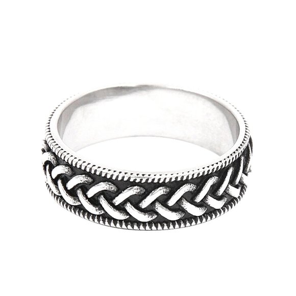 Celtic French Braid Ring - Picture 1 of 10